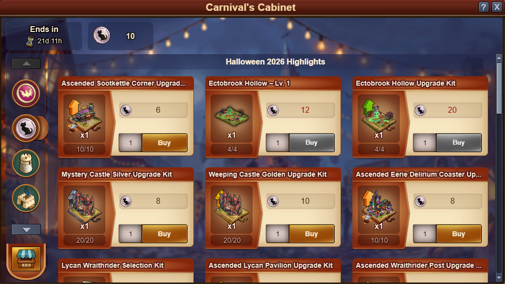 Carnival's Cabinet